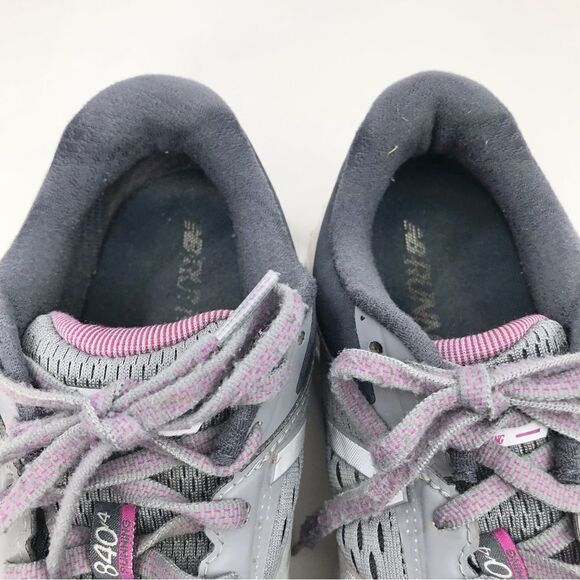 New Balance 840x4 Gray Honeycomb Athletic Running Sneakers - Picture 8 of 13